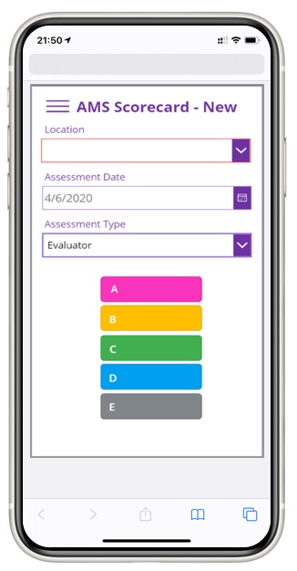 Quality Assessment App (locked)